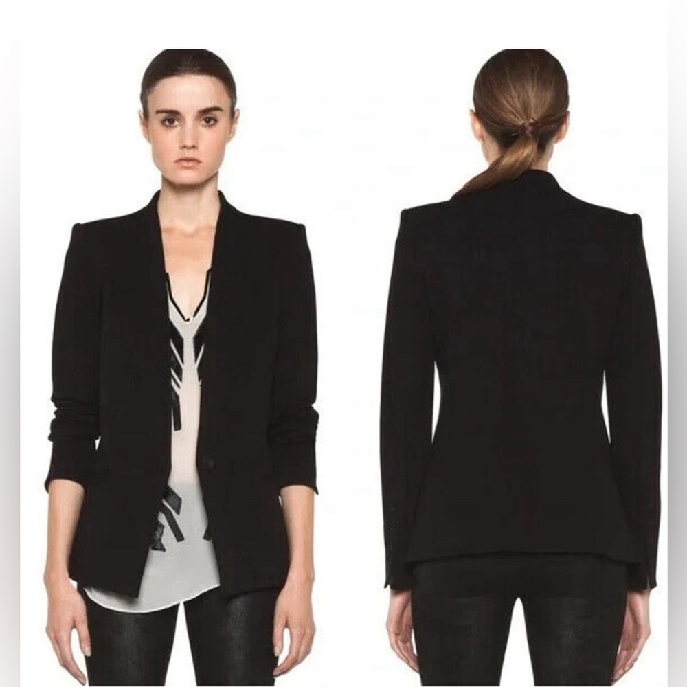 Helmut Lang One Button Gala Blazer Size 6